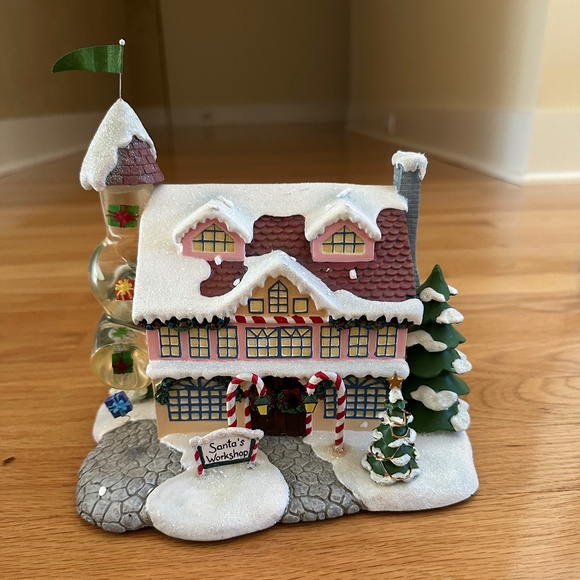 Hawthorne Village Santa's Toy Workshop Rudolph's Christmas Town - Picture 1 of 16